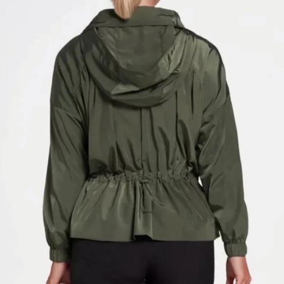 WOMENS SMALL CALIA LIGHT WEIGHT JACKET CINCH WAIST WITH HOOD - Picture 2 of 9